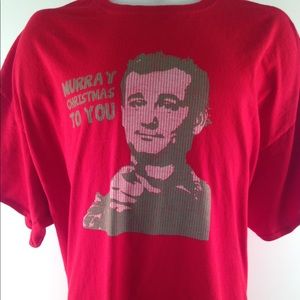Bill Murray Murray Christmas to you Graphic Tee